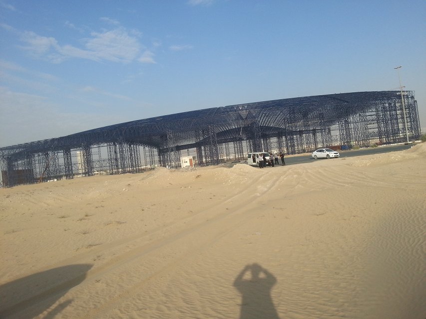 海城大型场馆网架工程